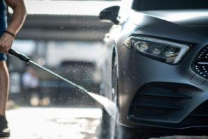 Mini detail car wash